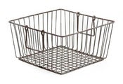 Image of "Vintage" Wire Basket Square