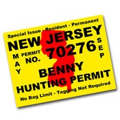 Image of Hunting Permit Sticker