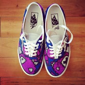 Image of Limited Purple Diamond Hunter Classic SLOTH Vans