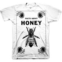 Image of FACTS ABOUT HONEY pre-order tee shirt