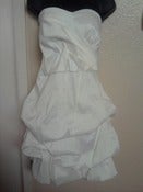 Image of Brand New All White Pickup Short Dress sz 18