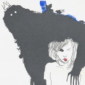 Image of "BELLA Y BESTIA" Limited Edition Screenprint by Conrad Roset 