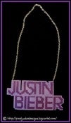 Image of Justin Bieber Chain