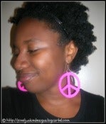 Image of Peace Earrings
