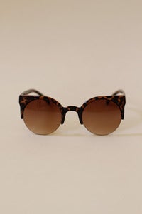 Image of Future Cat Eye Sunglasses - Tortoise