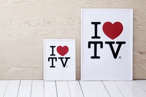 Image of Print I Heart TV