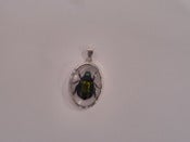 Image of Pendant featuring 'Leslie the Leaf beetle' (Anomala dimidiate)