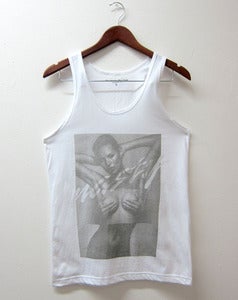 Image of Kate Moss 'Nasty' Tank - White