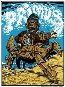 Image of Official PRIMUS poster. artist Copies 