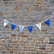 Image of Button-Up Bunting - Love Jubilee Blue