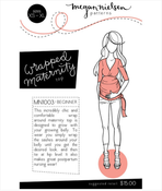Image of Megan Nielsen Patterns : Wrapped Maternity Top