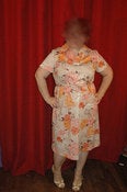 Image of Plus Size Floral Day Dress