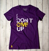 I Don't Give Up Tee - Purple