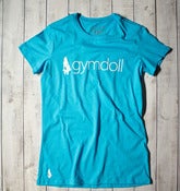 Gymdoll Logo Tee - Turquoise