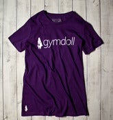 Gymdoll Logo Active Tee - Purple