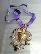 Image of Vintage Italian purple necklace