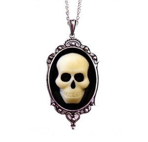 Image of Skull Cameo Necklace - Small