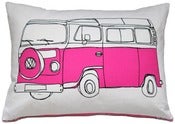Image of Campervan Illustration Cushion