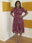 Image of Flower Printed Dress