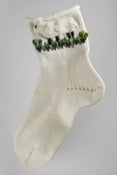 Image of Handmade women's socks - with sheeps