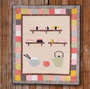 Image of I Love Sushi Quilt Pattern PDF