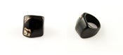 Image of Tagua Ring Black