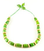 Image of Camajuro Natural Necklace Green