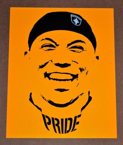 Image of Hines Ward "Pride" print by Backpage Press