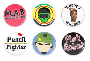 Image of Fly Mutant Button Pack #2