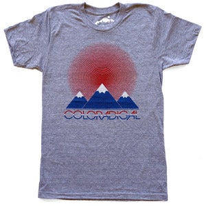 Image of Coloradical Sun Mountain T-Shirt and Tank Top