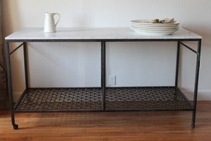 Image of FarmHouseUrban Kitchen Island