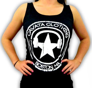 Image of CAVATA Seal Black Tank - Girls