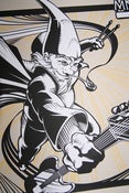 Image of mr. Gnome Screenprinted Gig Poster