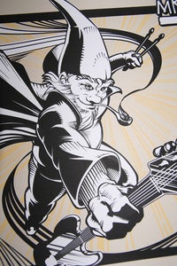 Image of mr. Gnome Screenprinted Gig Poster