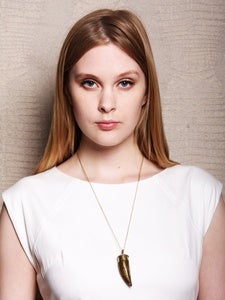 Image of Brad Walsh for SinCerae Horn Necklace (Gold)
