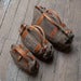 Image of Wood&Faulk Northwesterner 12" Tan on Tan