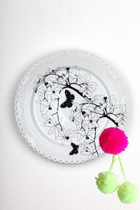 Image of Plate #10 My magic Garden