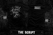 Image of BBI Script T w/white print