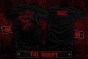 Image of BBI Script T w/red print