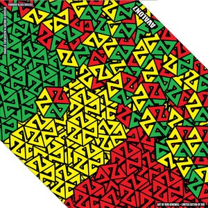 Image of AVALON7 CASCADE RASTA BANDARIL- SNOWBOARD FACEMASK