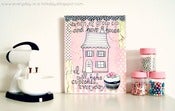 Image of when I grow up...art journal inspired mini plaque 5x7