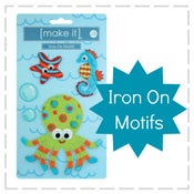 Image of Make It - Iron On Motifs - Under the Sea