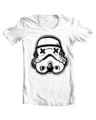 Image of White SLOTH Trooper T-shirt 
