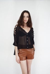 Oversized Black Top