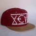 Image of XCVB - Arctic Snapback Red and Tan