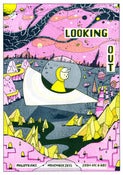 Image of Looking Out - Risograph print