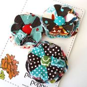 Image of set of 3 posy pins - 789