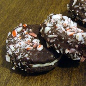 Image of chocolate-mint sandwiches