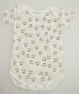 Image of Love Skull Romper White