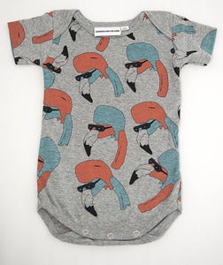 Image of Helmut Romper Grey